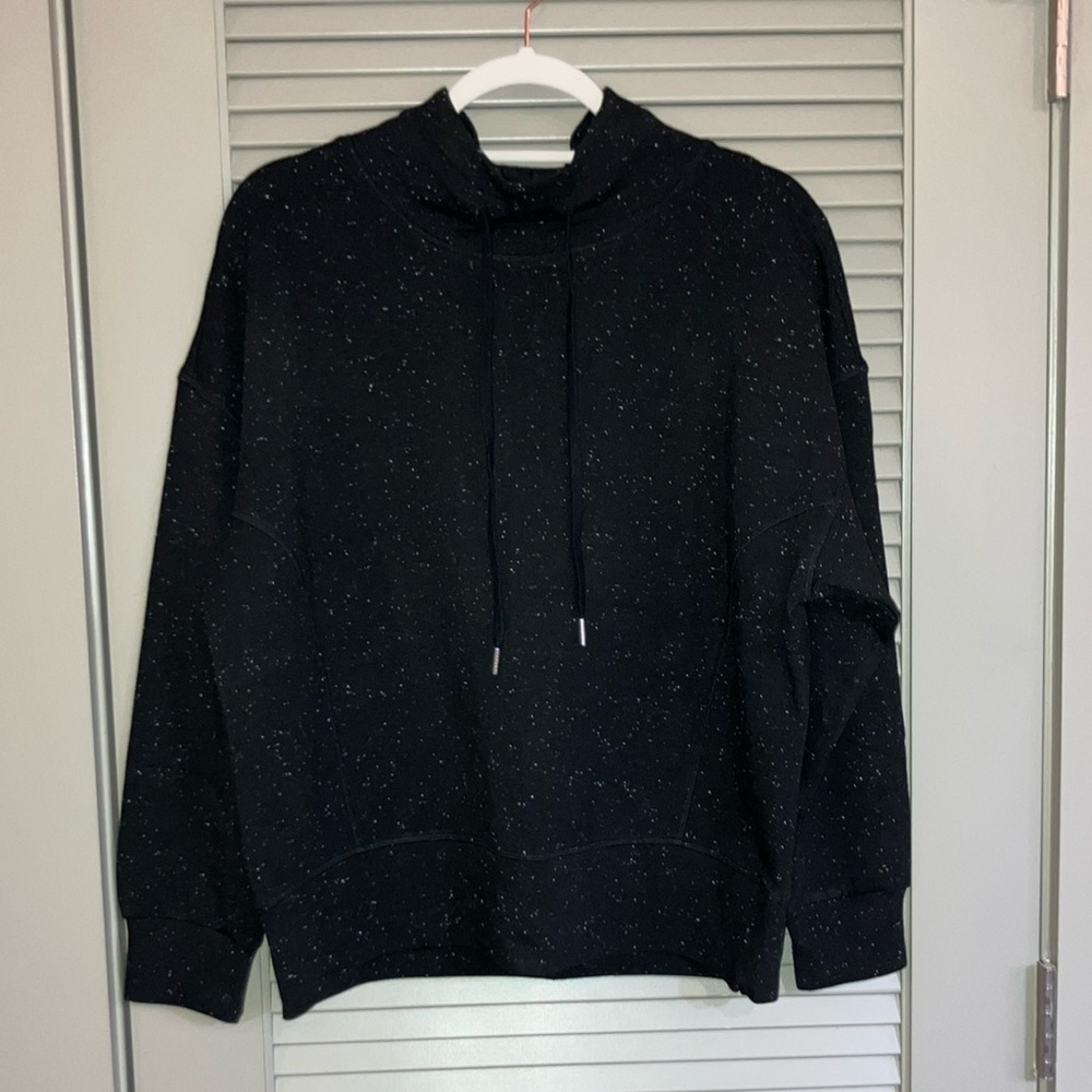 Varley Black Speckled Hoodie - Picture 5 of 11